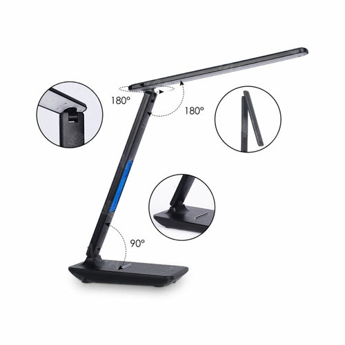 Lamp Plus — 3-in-1 Smart Lamp with Wireless Charger, Clock & Thermostat