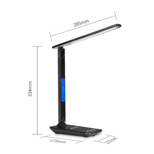 Lamp Plus — 3-in-1 Smart Lamp with Wireless Charger, Clock & Thermostat
