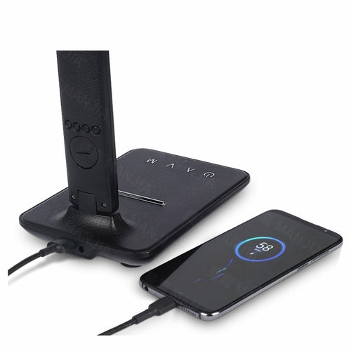 Lamp Plus — 3-in-1 Smart Lamp with Wireless Charger, Clock & Thermostat