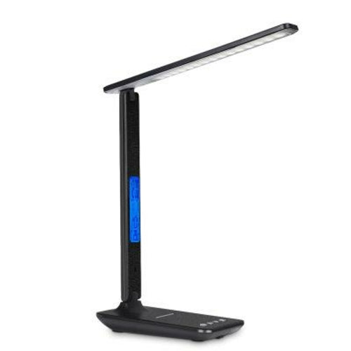 Lamp Plus — 3-in-1 Smart Lamp with Wireless Charger, Clock & Thermostat