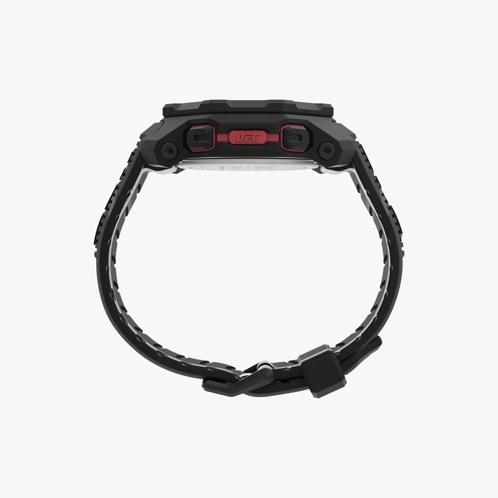Timex Ufc Knockout Watch, Matte Black Resin Case | Tw2v88100