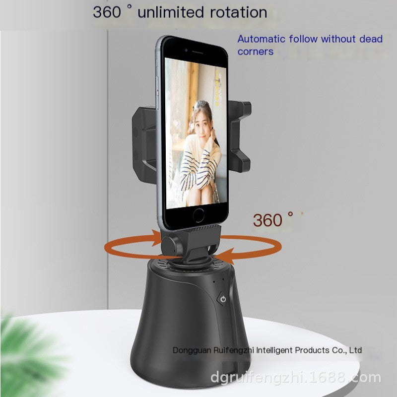 360° Smart Rotating Phone Stand with Face Tracking
