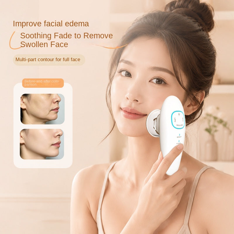 Electric Fat Reduction Device with Color Light EMS Vacuum Cupping for Body Shaping and Slimming