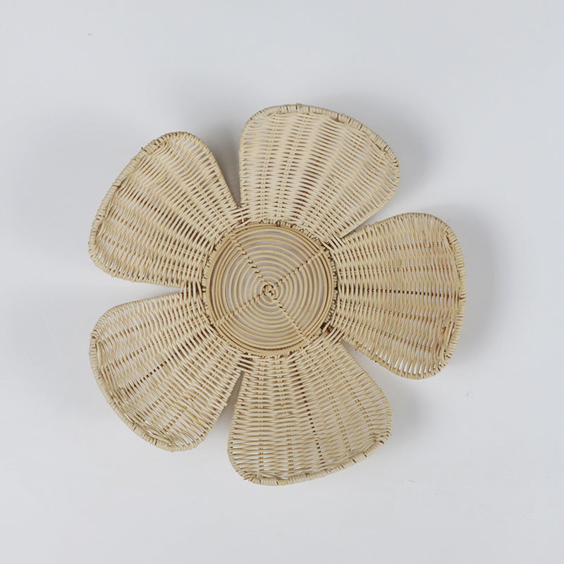 Nordic Flower INS Wall Decoration, Woven Wall Hanging, Creative Home Decor for Living Room and Photography Background