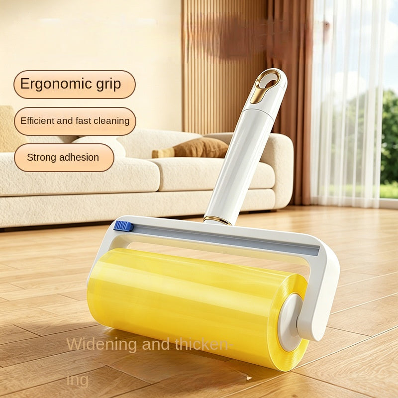 Roller Lint Remover with Reversible Adhesive Tape, Wide Pet Hair Remover Roller, Hair Removal Tool