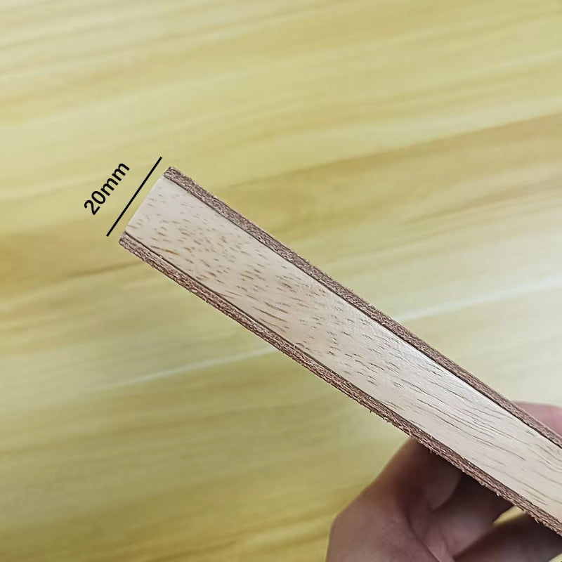 315mm New Knife Sharpening Stone Polishing Leather Double-Sided Sharpening Belt Composite Wooden Handle