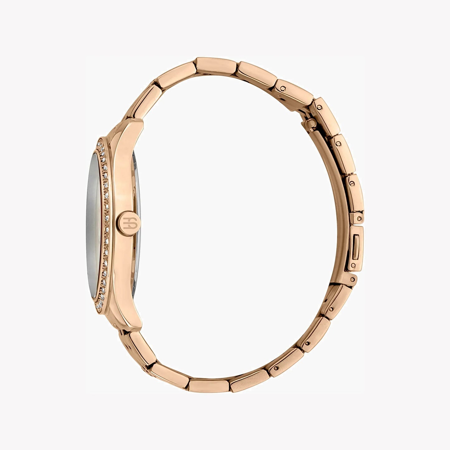 Esprit Women's Rose Gold Stainless Steel Watch, Silver Dial | Es1l162m0045