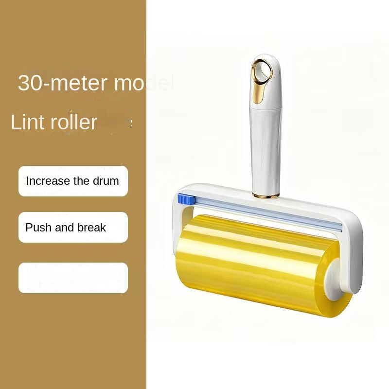 Roller Lint Remover with Reversible Adhesive Tape, Wide Pet Hair Remover Roller, Hair Removal Tool