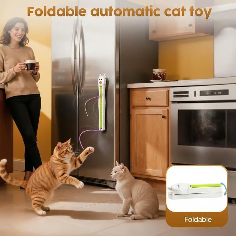 Auto Motion Flying Rope Cat Toy