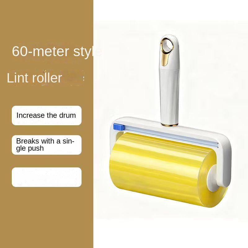 Roller Lint Remover with Reversible Adhesive Tape, Wide Pet Hair Remover Roller, Hair Removal Tool