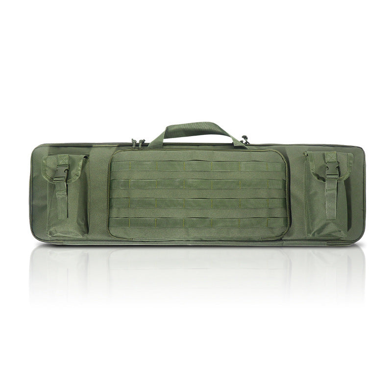 120cm & 90cm Tactical Rifle Bag, Durable Gun Case for Hunting & Shooting – Rifle/Shotgun Backpack with Pistol Holster