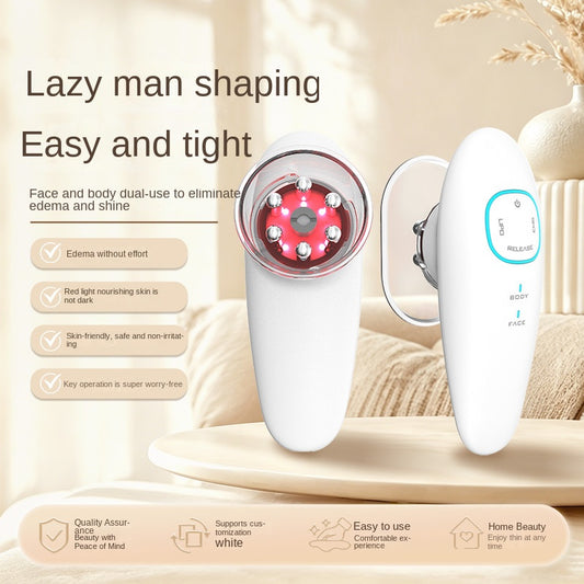 Electric Fat Reduction Device with Color Light EMS Vacuum Cupping for Body Shaping and Slimming