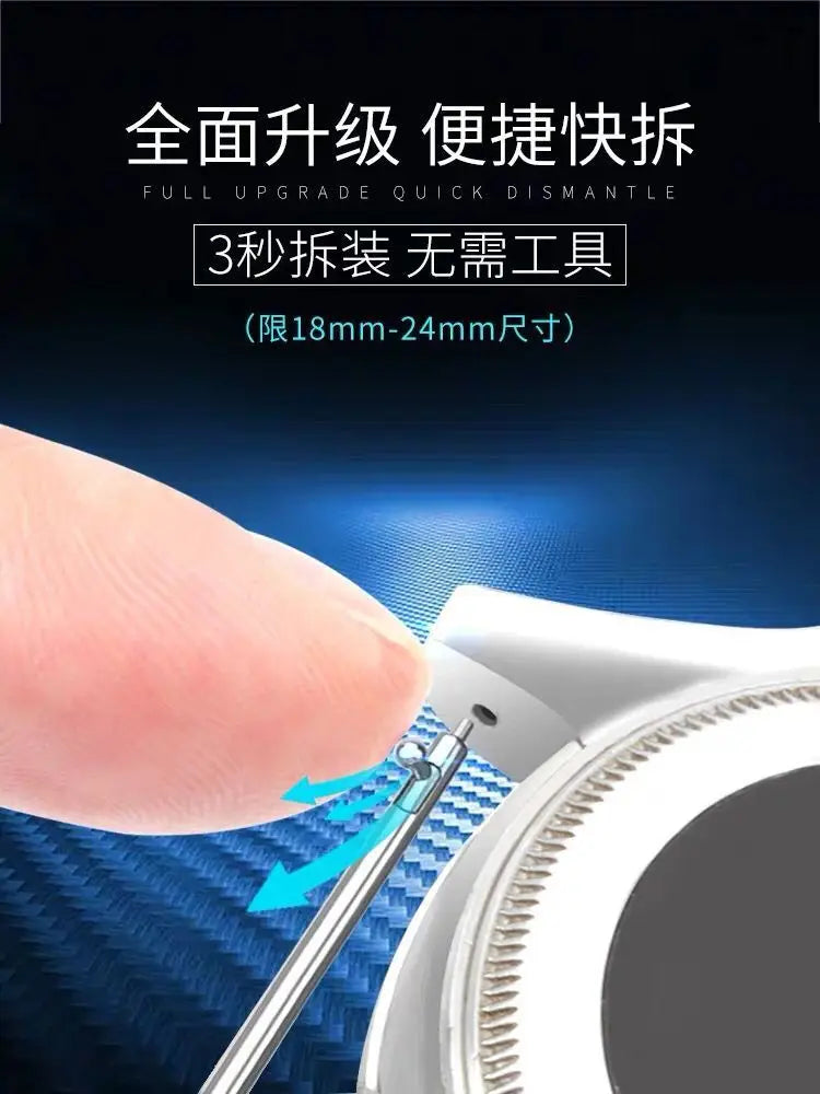 18mm 20mm 22mm Universal Bracelet Sports Nylon Watch Band Canvas Smart Watch Strap Soft Fabric Wristbelt w Quick Release Pins