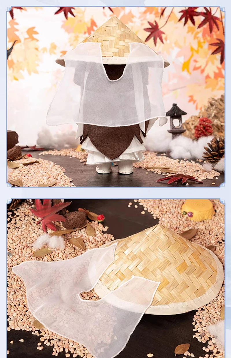 TGCF Plush Xie Lian And Hua Cheng 20cm Dress Up Toy Plush Doll