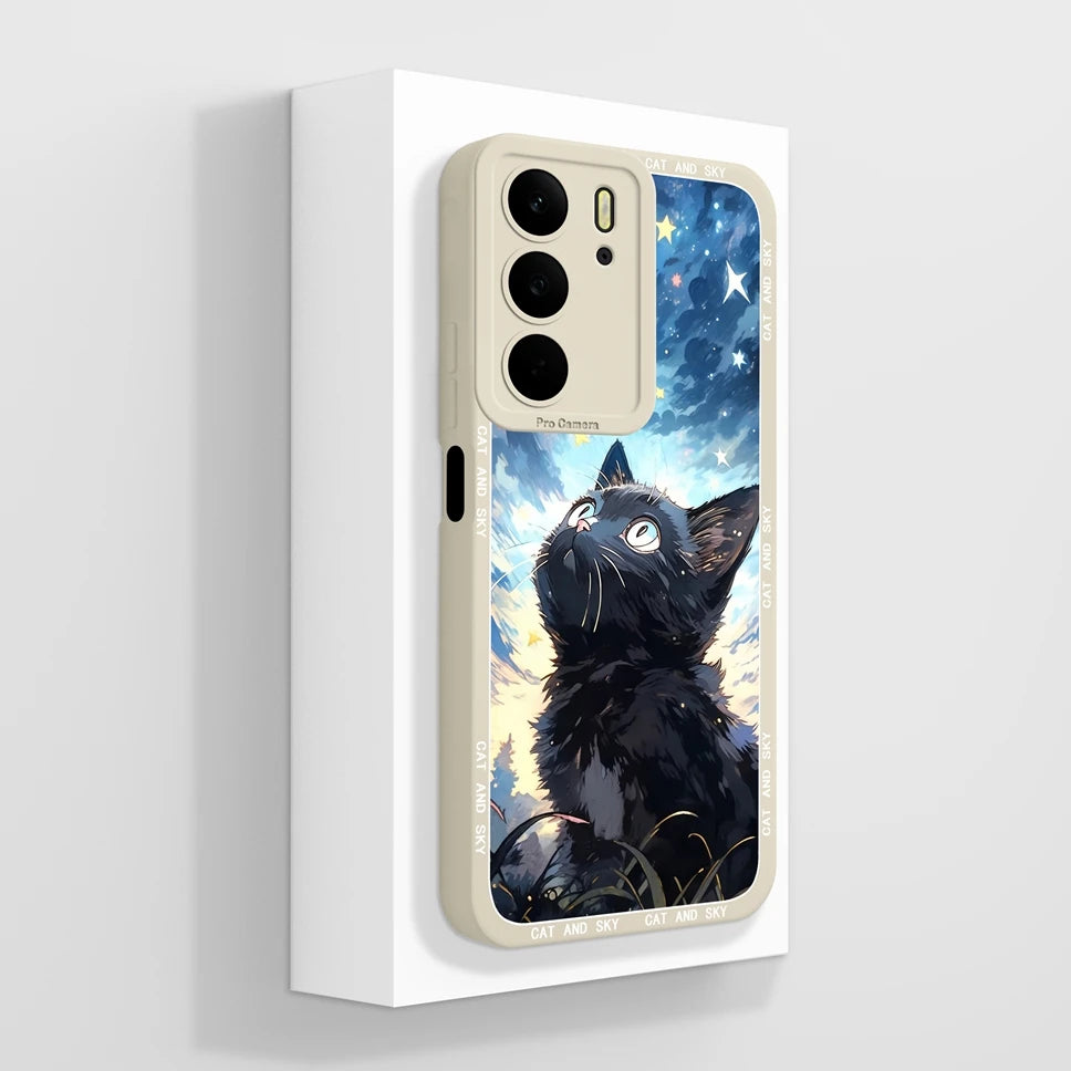 Phone Case For Realme C75 4G Creative Style Silicone Painted Anti Drop Protective Cover For Oppo RealmeC75 C 75 Fundas Capa