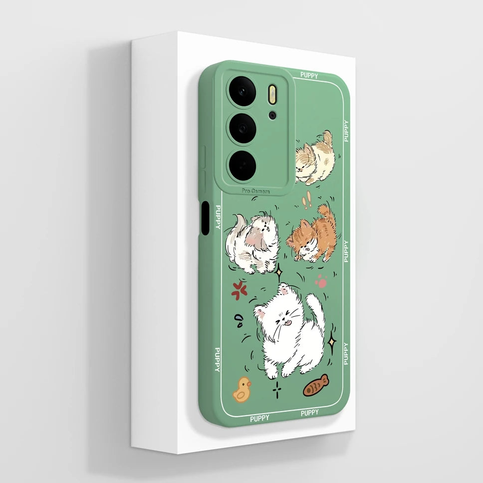 Phone Case For Realme C75 4G Creative Style Silicone Painted Anti Drop Protective Cover For Oppo RealmeC75 C 75 Fundas Capa