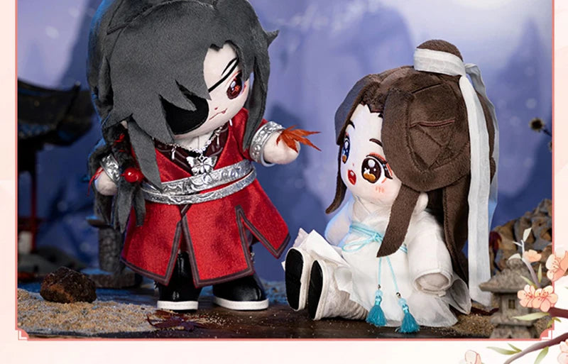 TGCF Plush Xie Lian And Hua Cheng 20cm Dress Up Toy Plush Doll
