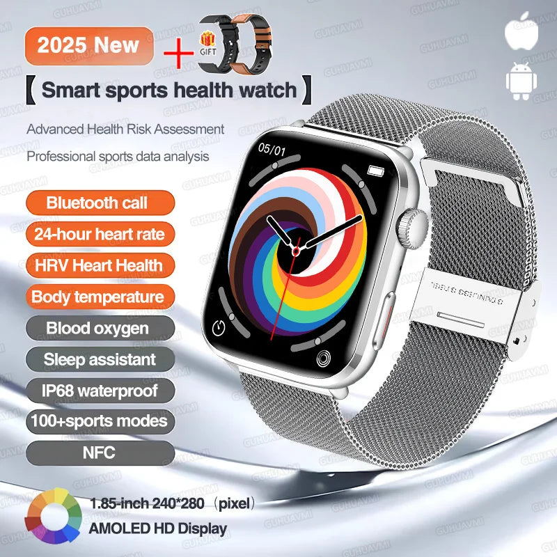 2026 Series 10 Thinstant classic Smart Watch Men Bluetooth Call AMOLED Screen NFC IP68 GPS Sport Health Tracker Smartwatch Women