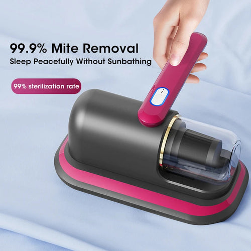 MiteShield Pro — Cordless UV Mattress Vacuum & Mite Remover
