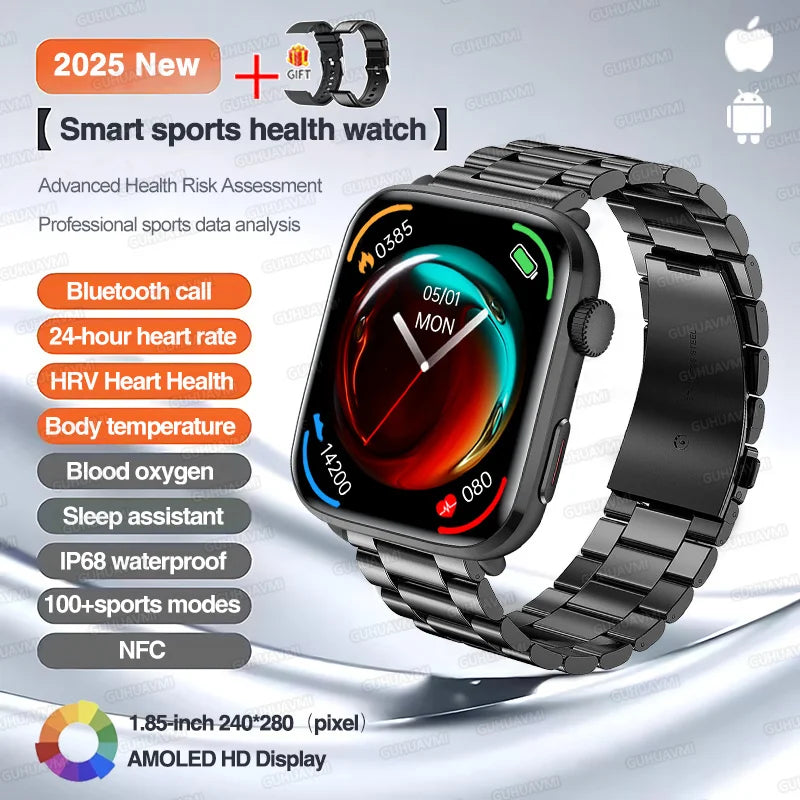 2026 Series 10 Thinstant classic Smart Watch Men Bluetooth Call AMOLED Screen NFC IP68 GPS Sport Health Tracker Smartwatch Women