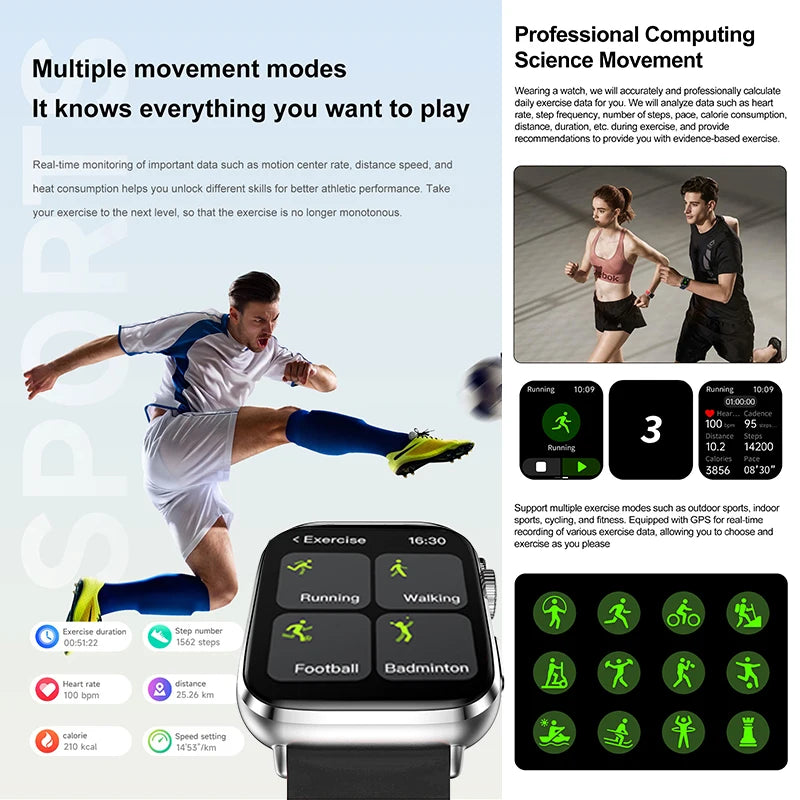 2026 Series 10 Thinstant classic Smart Watch Men Bluetooth Call AMOLED Screen NFC IP68 GPS Sport Health Tracker Smartwatch Women