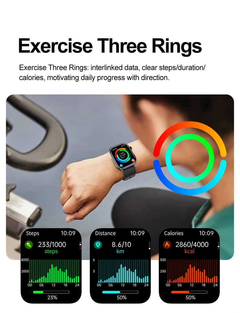 2026 New AI-GPT Health Diagosis Smart Watch Men ECG Blood Pressure Blood Oxygen Lipid Uric Acid Health Analysis Smart Bracelet