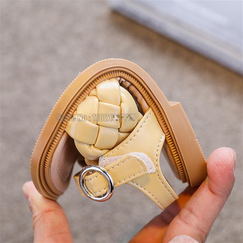 Girls Summer Flat Sandals — Breathable, Soft Sole, Beach & Party Shoes