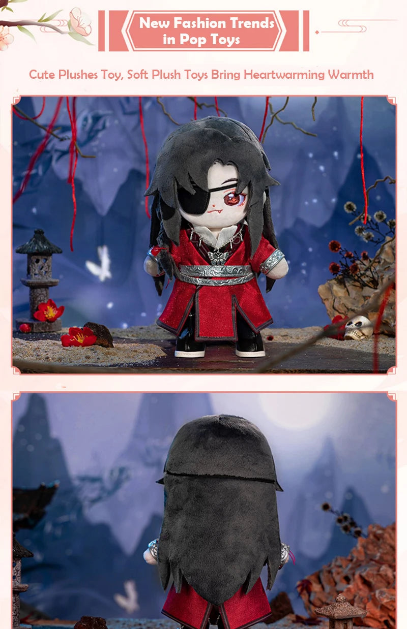 TGCF Plush Xie Lian And Hua Cheng 20cm Dress Up Toy Plush Doll