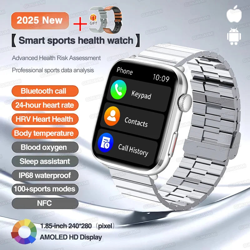 2026 Series 10 Thinstant classic Smart Watch Men Bluetooth Call AMOLED Screen NFC IP68 GPS Sport Health Tracker Smartwatch Women