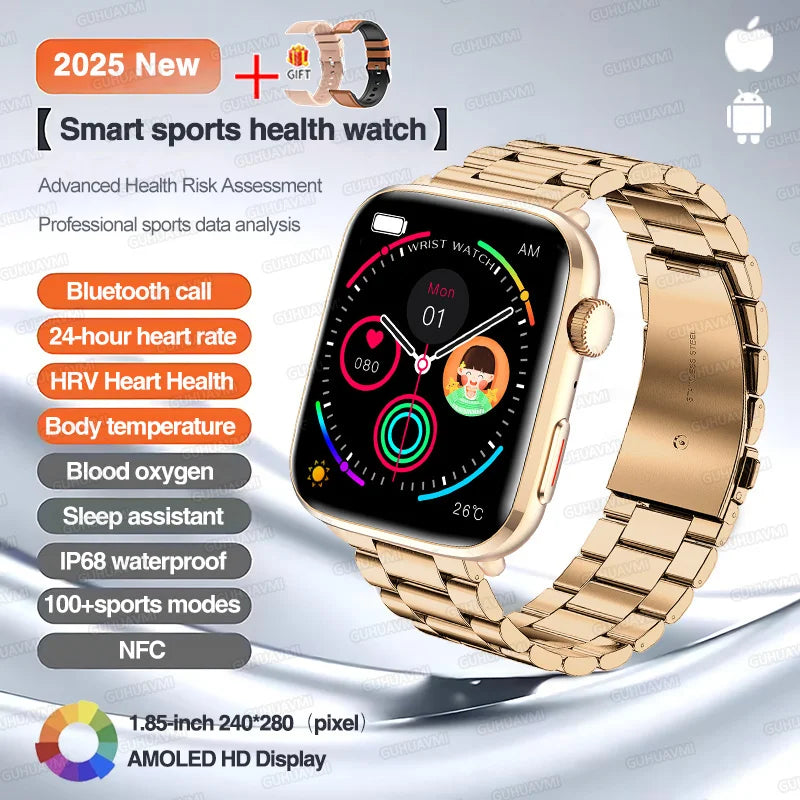 2026 Series 10 Thinstant classic Smart Watch Men Bluetooth Call AMOLED Screen NFC IP68 GPS Sport Health Tracker Smartwatch Women