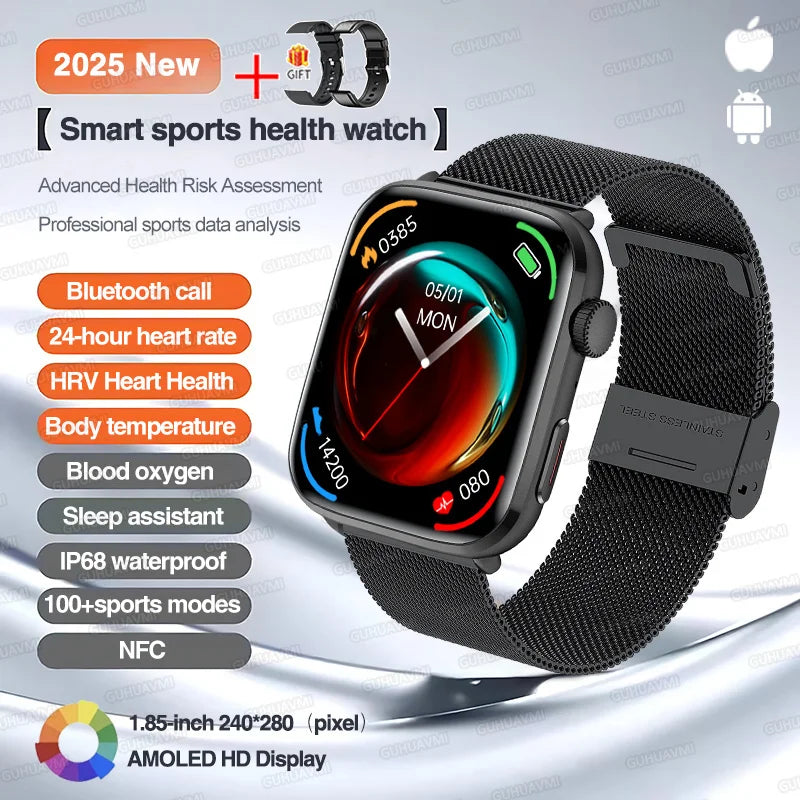 2026 Series 10 Thinstant classic Smart Watch Men Bluetooth Call AMOLED Screen NFC IP68 GPS Sport Health Tracker Smartwatch Women