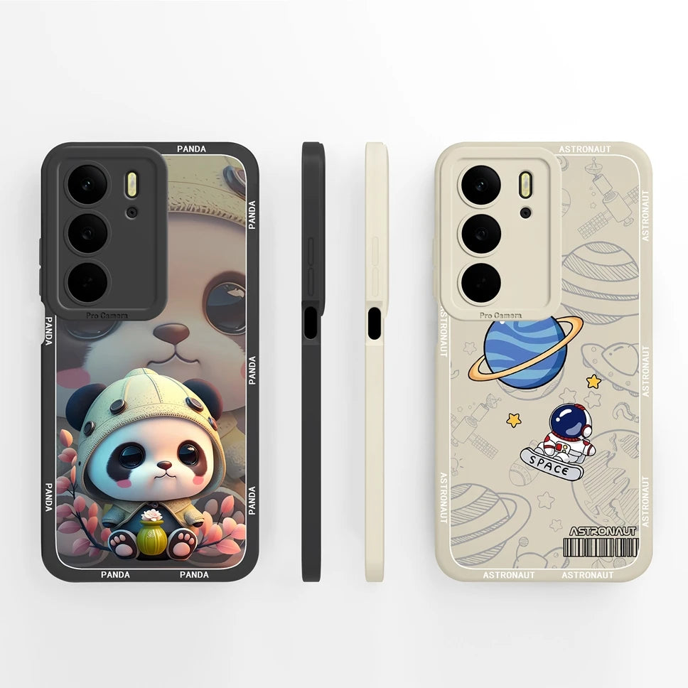 Phone Case For Realme C75 4G Creative Style Silicone Painted Anti Drop Protective Cover For Oppo RealmeC75 C 75 Fundas Capa