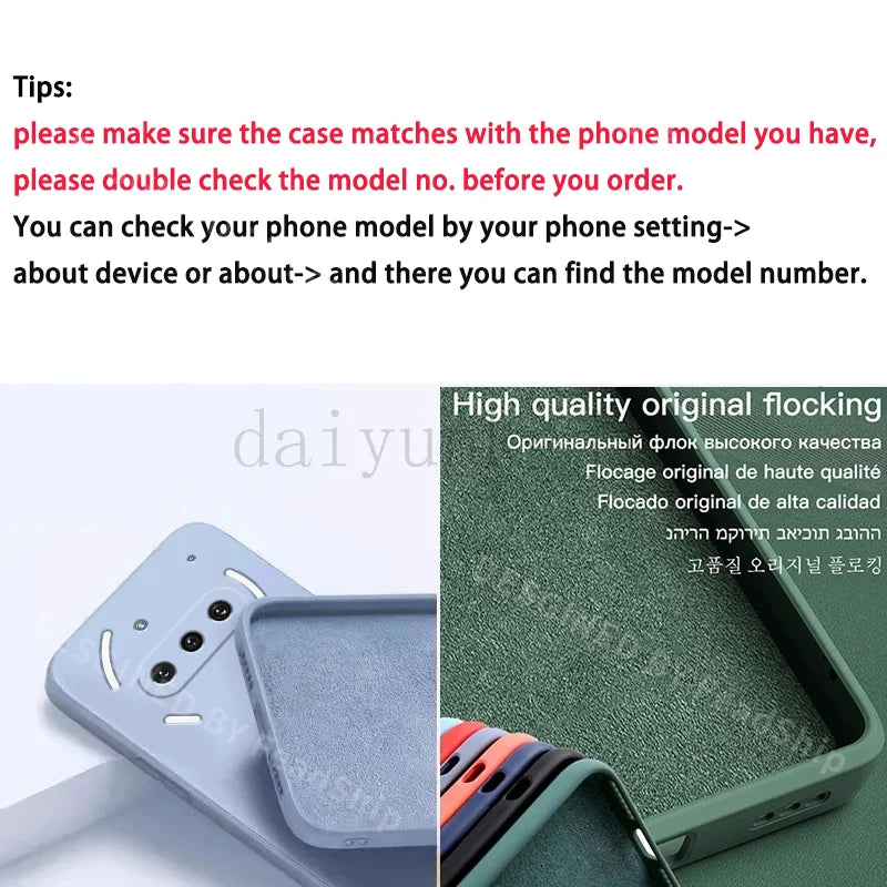 Liquid Silicone Case For Nothing Phone 3A Pro Phone Case Nothing 3A Phone Protective Soft Cover with Screen Film