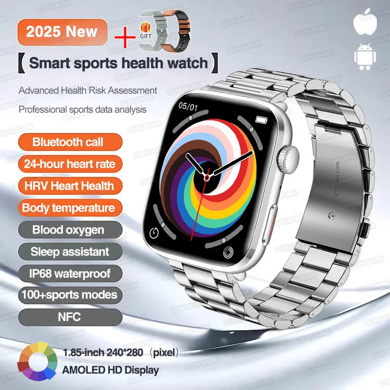 2026 Series 10 Thinstant classic Smart Watch Men Bluetooth Call AMOLED Screen NFC IP68 GPS Sport Health Tracker Smartwatch Women