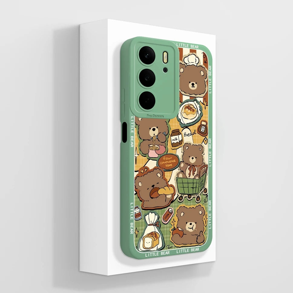 Phone Case For Realme C75 4G Creative Style Silicone Painted Anti Drop Protective Cover For Oppo RealmeC75 C 75 Fundas Capa