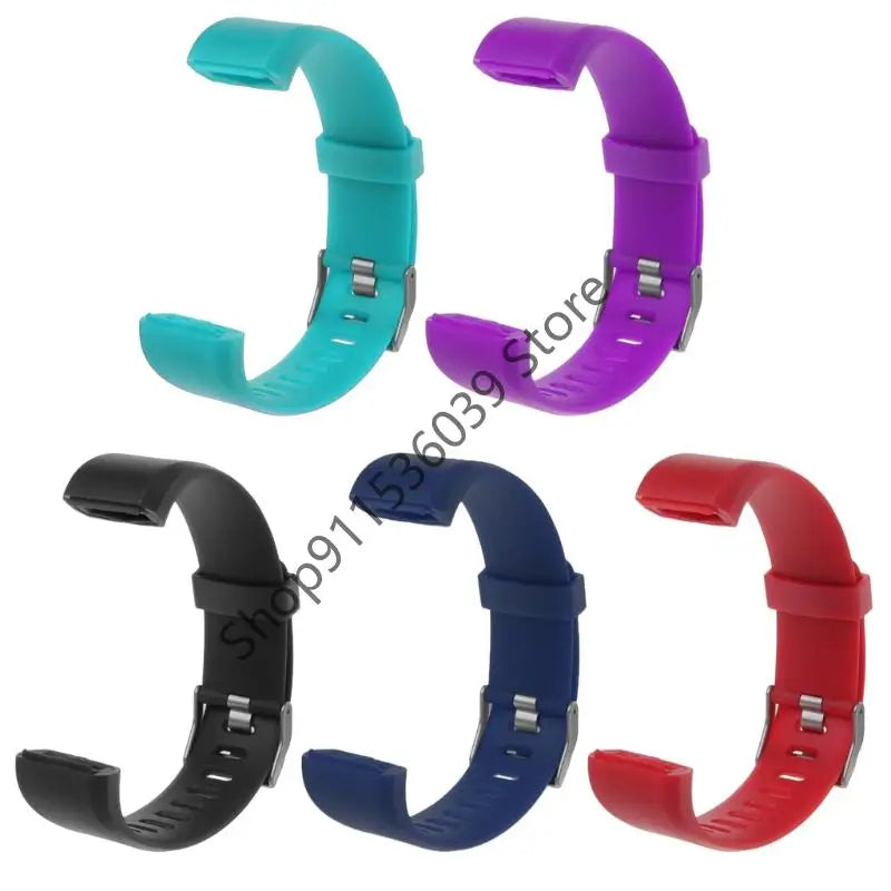 for ID115 Plus Wrist Band Strap Replacement Silicone Watchband Smart Watch Bracelet Replacement Accessaries