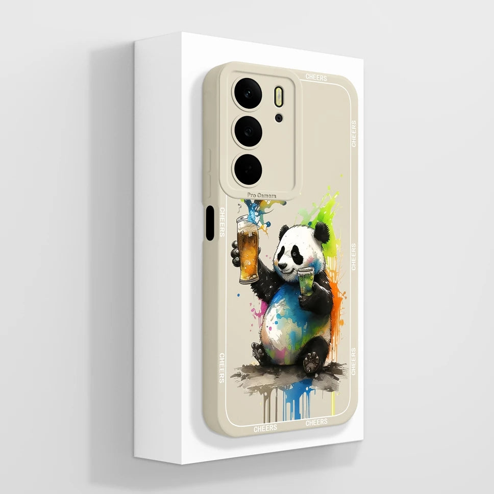 Phone Case For Realme C75 4G Creative Style Silicone Painted Anti Drop Protective Cover For Oppo RealmeC75 C 75 Fundas Capa