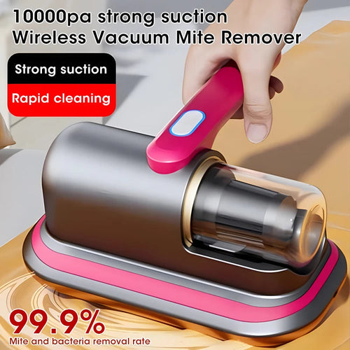 MiteShield Pro — Cordless UV Mattress Vacuum & Mite Remover