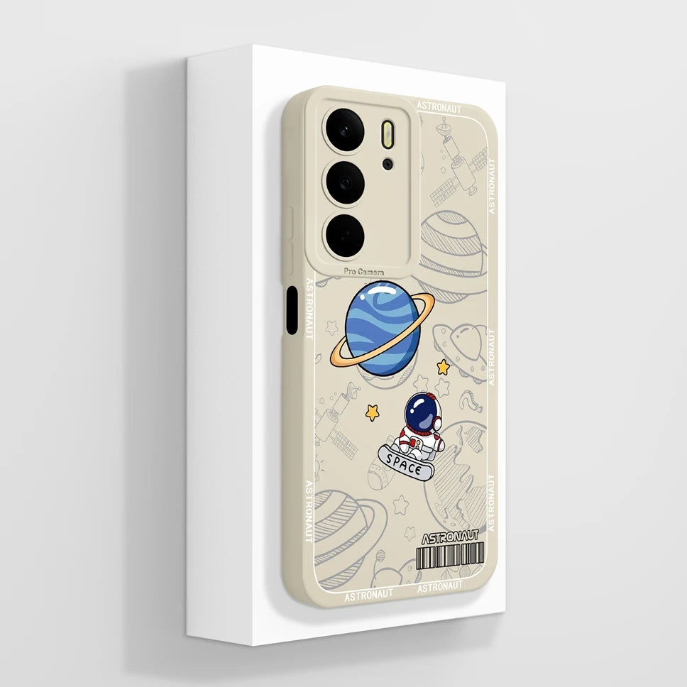 Phone Case For Realme C75 4G Creative Style Silicone Painted Anti Drop Protective Cover For Oppo RealmeC75 C 75 Fundas Capa