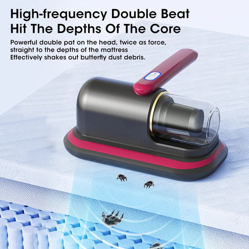 MiteShield Pro — Cordless UV Mattress Vacuum & Mite Remover