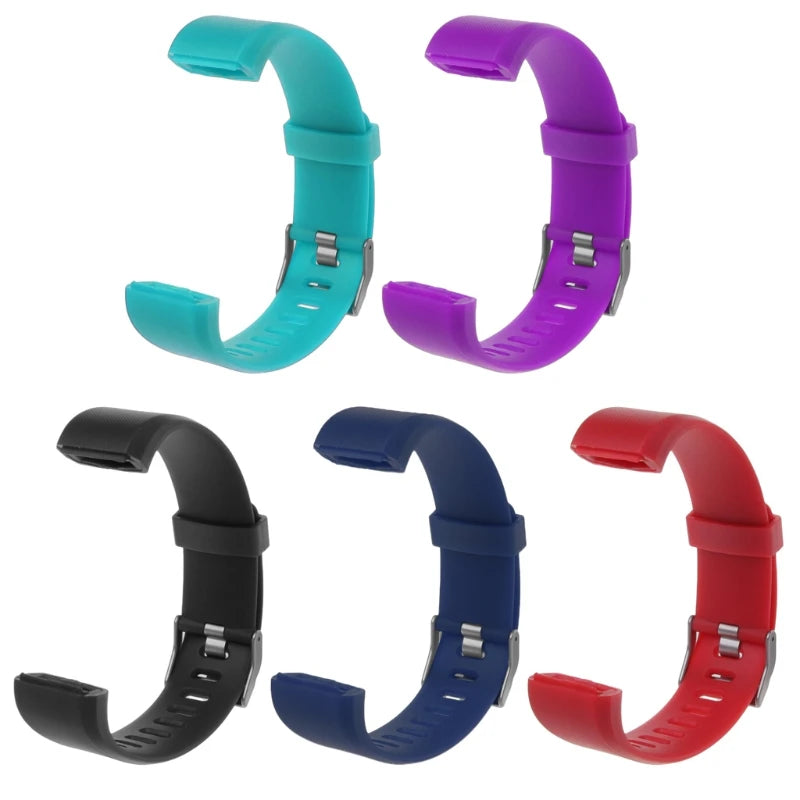 for ID115 Plus Wrist Band Strap Replacement Silicone Watchband Smart Watch Bracelet Replacement Accessaries