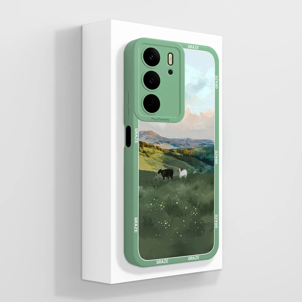 Phone Case For Realme C75 4G Creative Style Silicone Painted Anti Drop Protective Cover For Oppo RealmeC75 C 75 Fundas Capa