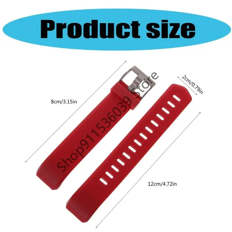 for ID115 Plus Wrist Band Strap Replacement Silicone Watchband Smart Watch Bracelet Replacement Accessaries