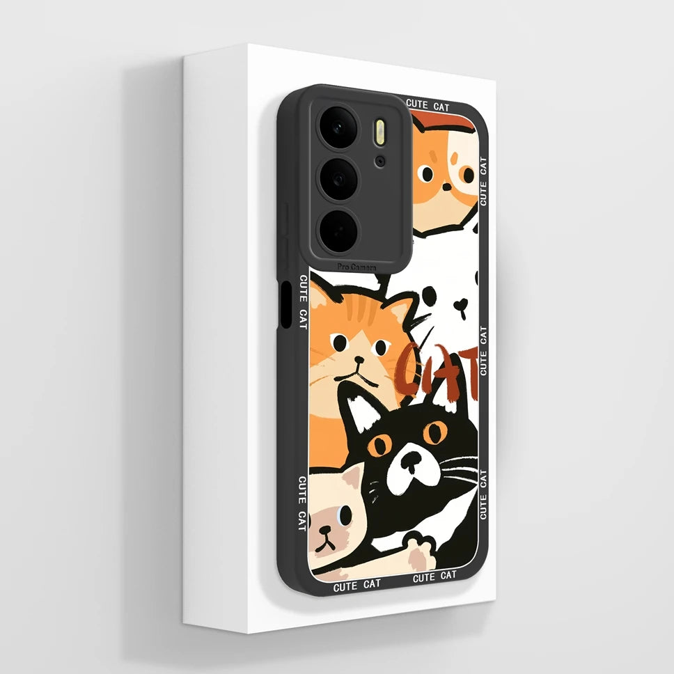 Phone Case For Realme C75 4G Creative Style Silicone Painted Anti Drop Protective Cover For Oppo RealmeC75 C 75 Fundas Capa