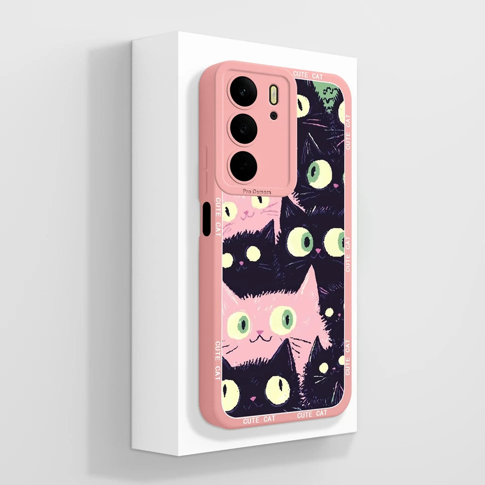 Phone Case For Realme C75 4G Creative Style Silicone Painted Anti Drop Protective Cover For Oppo RealmeC75 C 75 Fundas Capa
