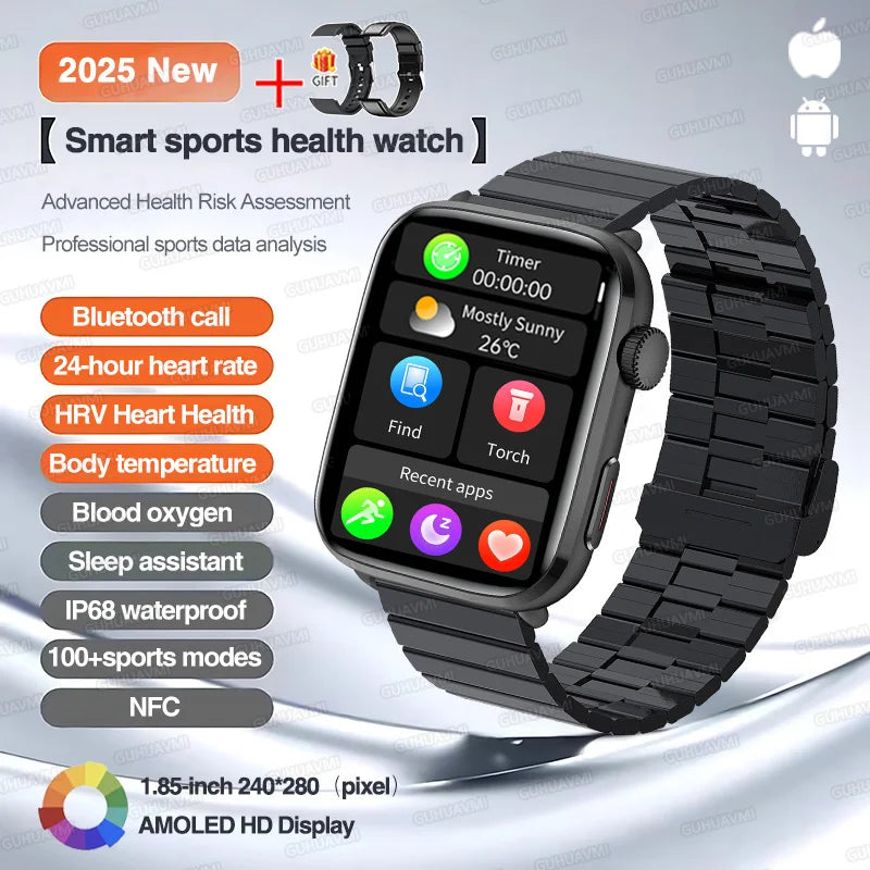 2026 Series 10 Thinstant classic Smart Watch Men Bluetooth Call AMOLED Screen NFC IP68 GPS Sport Health Tracker Smartwatch Women