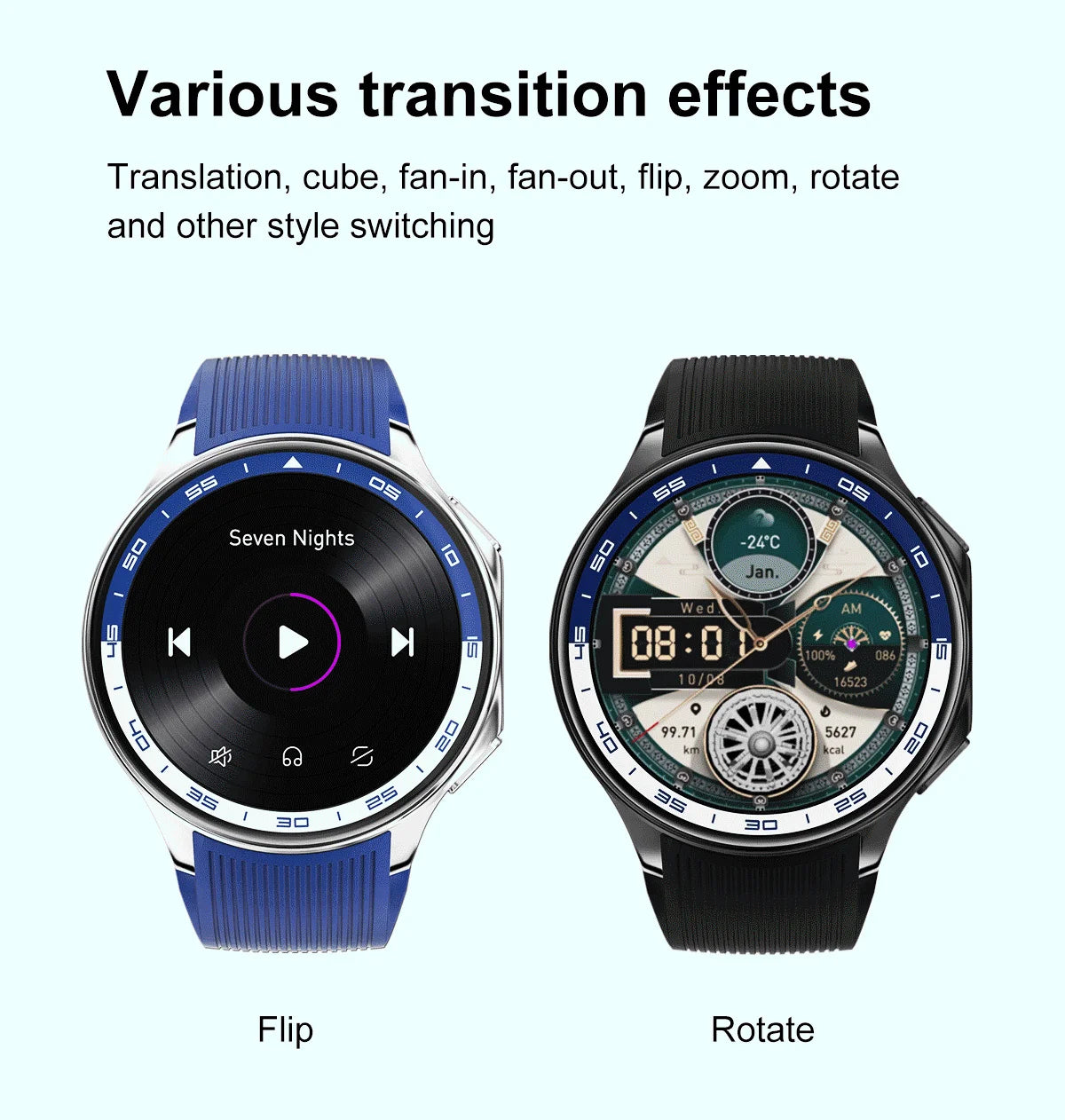 2025 New Smart Watch Bluetooth Call Watch Sleep Heart Rate Detection Smart Watches Blood Oxygen Monitor Activity Tracker Compass