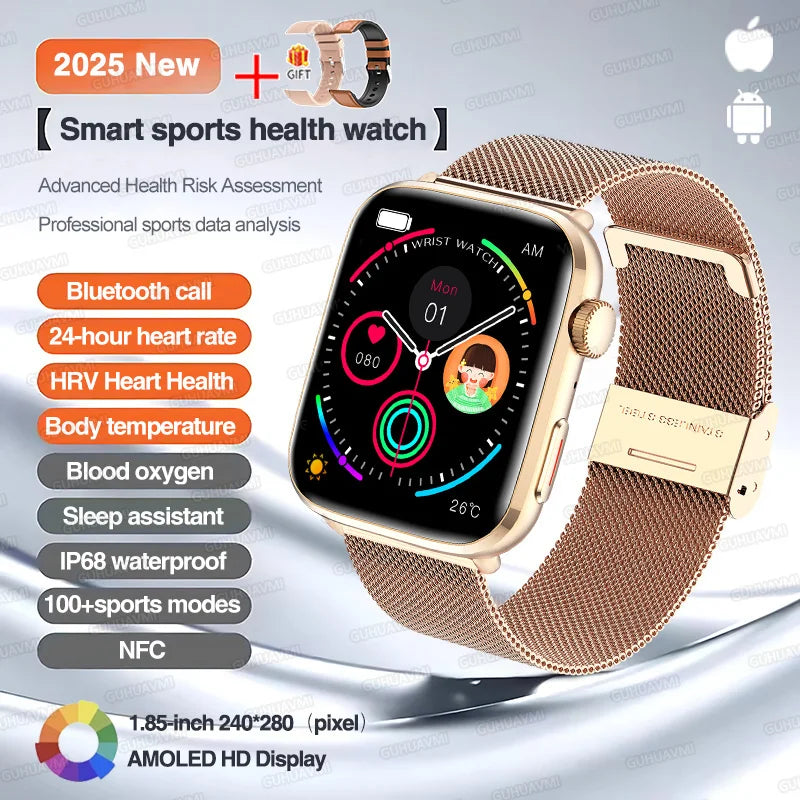 2026 Series 10 Thinstant classic Smart Watch Men Bluetooth Call AMOLED Screen NFC IP68 GPS Sport Health Tracker Smartwatch Women