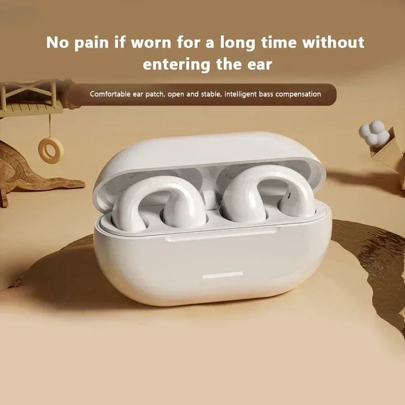 T75 Bone Conduction Earphones — Bluetooth 5.1, HiFi, Waterproof