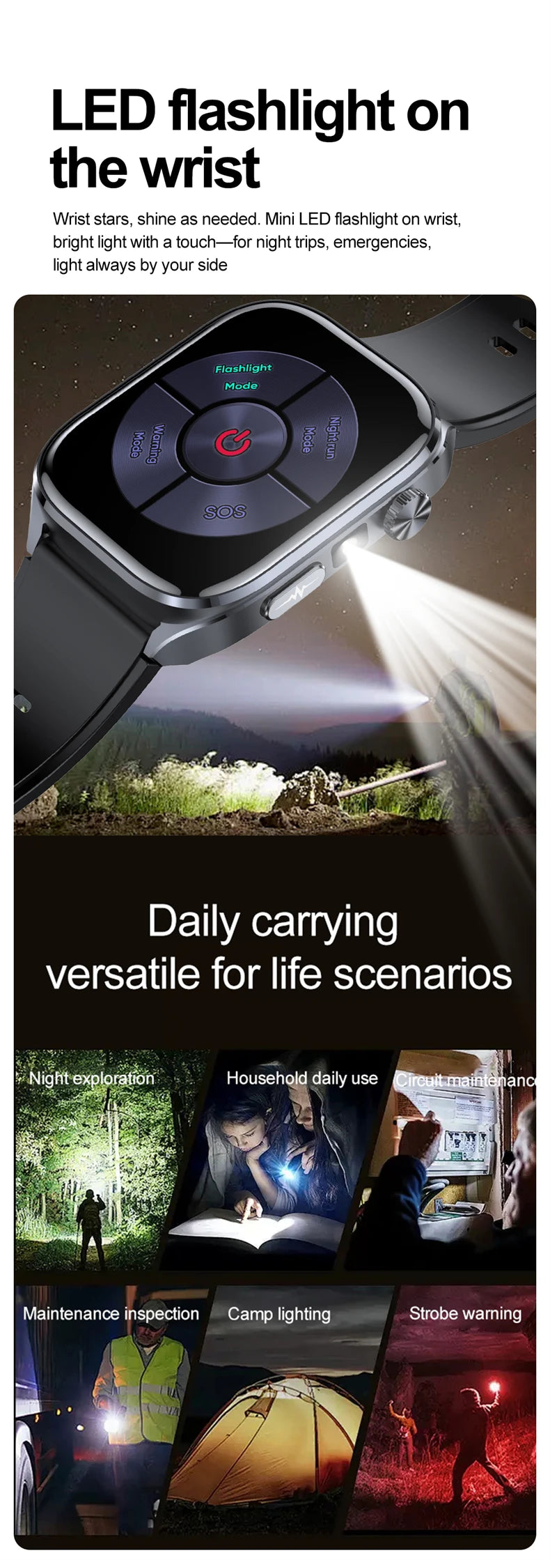 2026 New AI-GPT Health Diagosis Smart Watch Men ECG Blood Pressure Blood Oxygen Lipid Uric Acid Health Analysis Smart Bracelet